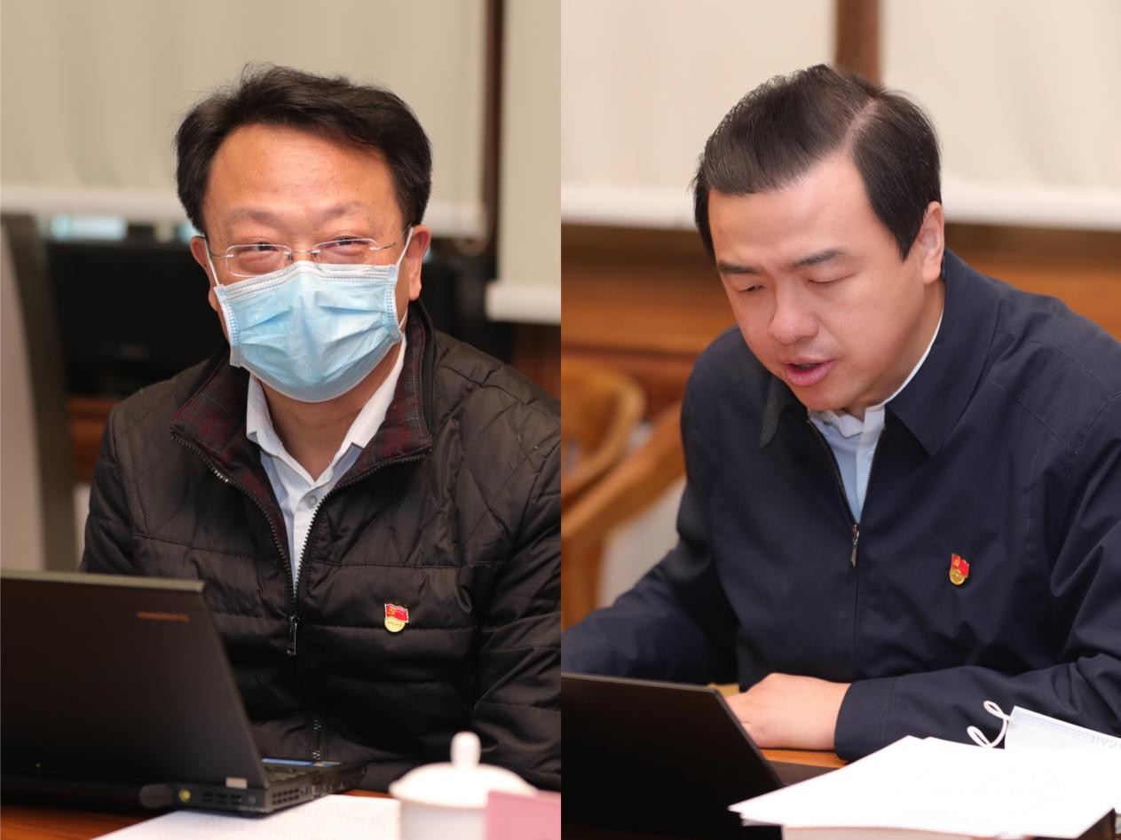 清華大學領導班子舉行黨史學習教育第一次專題學習研討