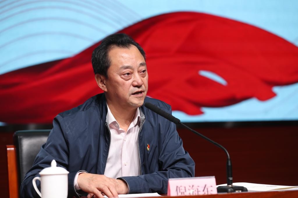 北語新任中層干部啟航班（第一期）開班，黨委書記倪海東作首場輔導報告